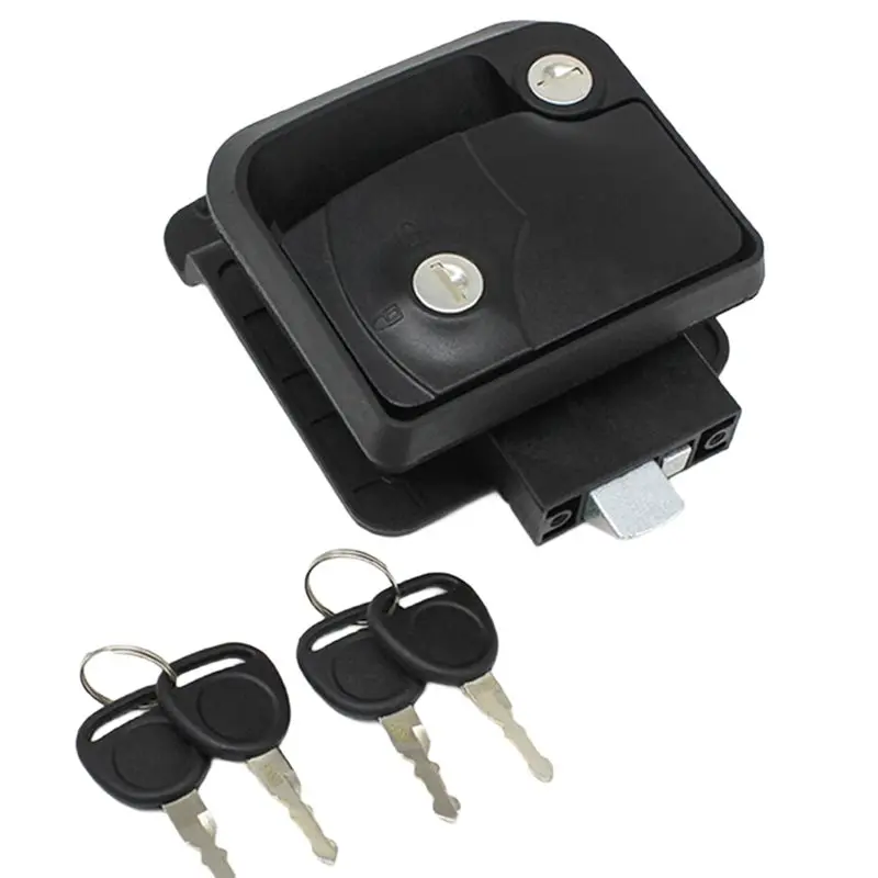 

Car For RV Door Lock W/4 Keys Inside& Outside Open Mechanical Lock For RV Yacht Tourist Automobile Modified Car-L94A