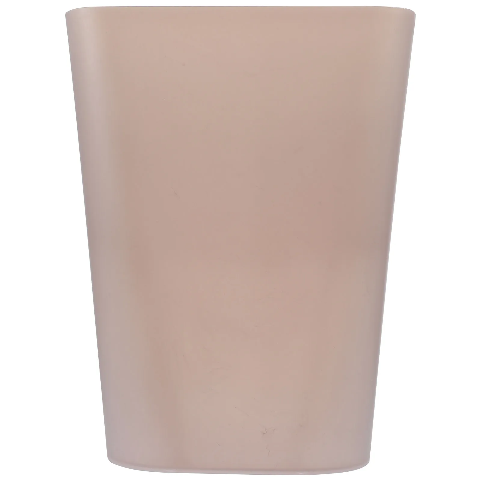 

Square Trash Can White Large Size for Home Office Bedroom Bathroom Plastic Material Easy Clean Garbage Bin Rubbish Container