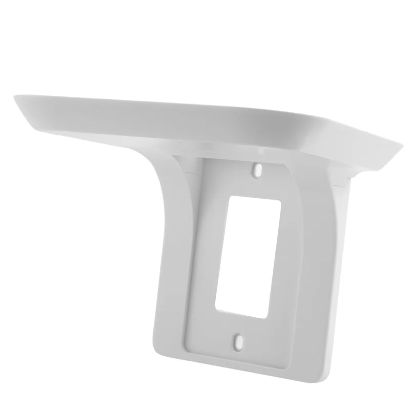 Soporte de pared BNVN-2X para Echo Show 5 y Echo Show 8, soporte para altavoz, accesorios para altavoces inteligentes giratorios ajustables, blanco