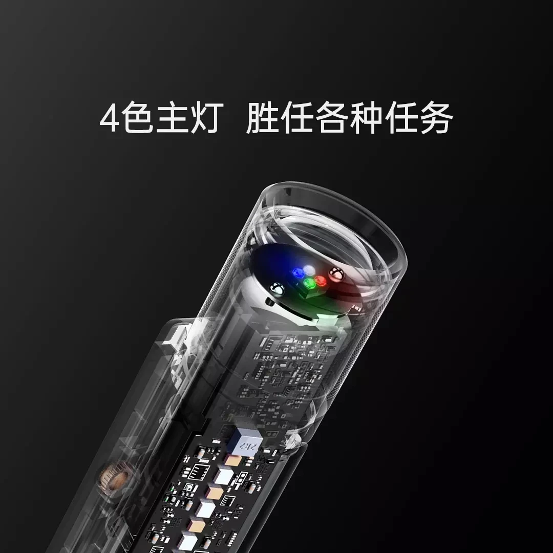 Nuovo Xiaomi Nextool 12-in-1 Thunder Music torcia luce ambientale Mini altoparlante Wireless musica ritmo luce suono e allarme luce