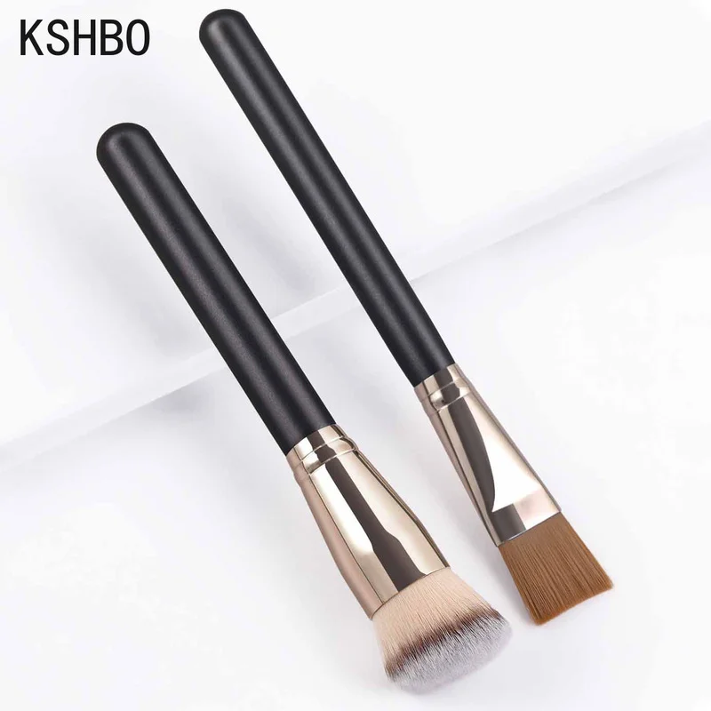 KSHBO 1/2/3pcs Foundation Concealer Brush Set Makeup Brush 170 270 Synthetic Hair Foundation Blending Brush Cream Contour Tools