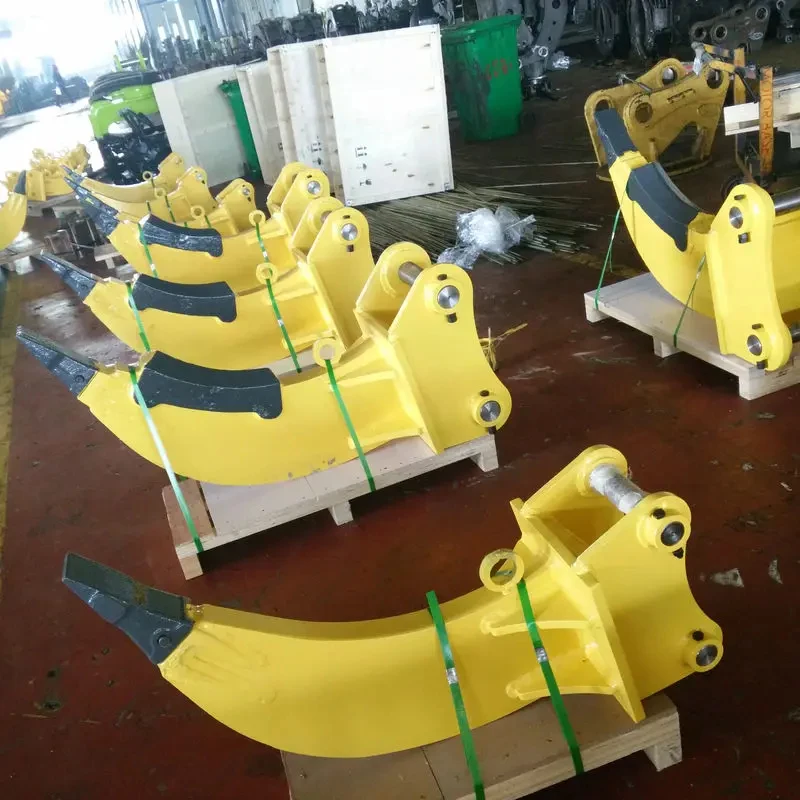 Haoen High Strength 20-30Ton Heavy Duty Rock Engine Construction Machinery Attachments Single Tooth Ripper