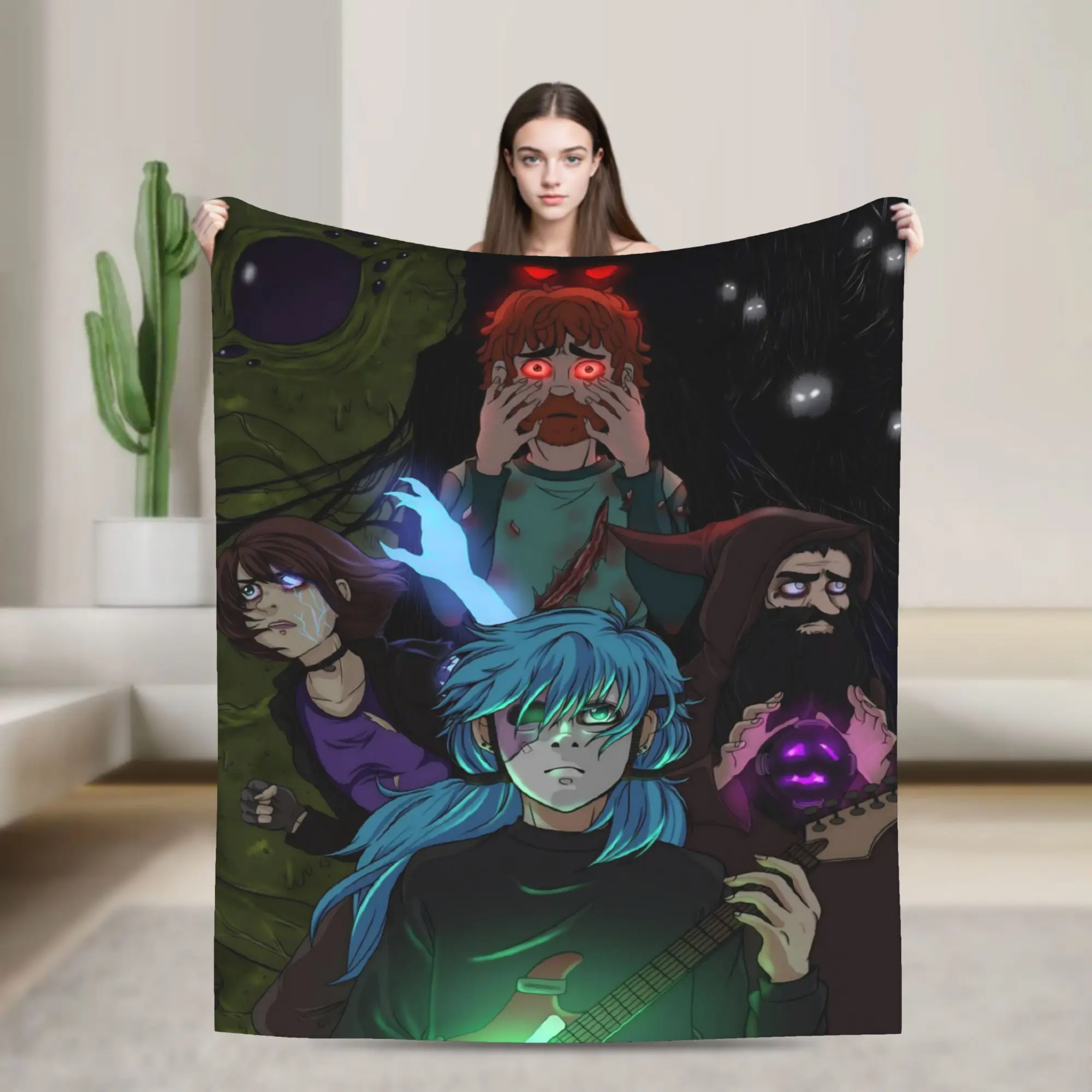 Funny  Sally Face Sal Fisher Indie Blankets Ultra-Soft Flannel  Comfortable Throw Blankets Machine Washable