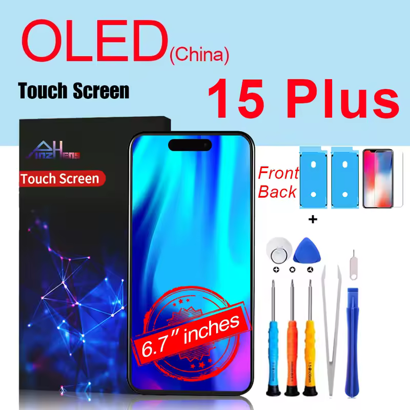 PINZHENG High Quality Screen INCELL LCD OLED For iPhone 14 Pro 15 Plus 13 Pro Max Displays For iPhone Replacement With Tools - Image 14