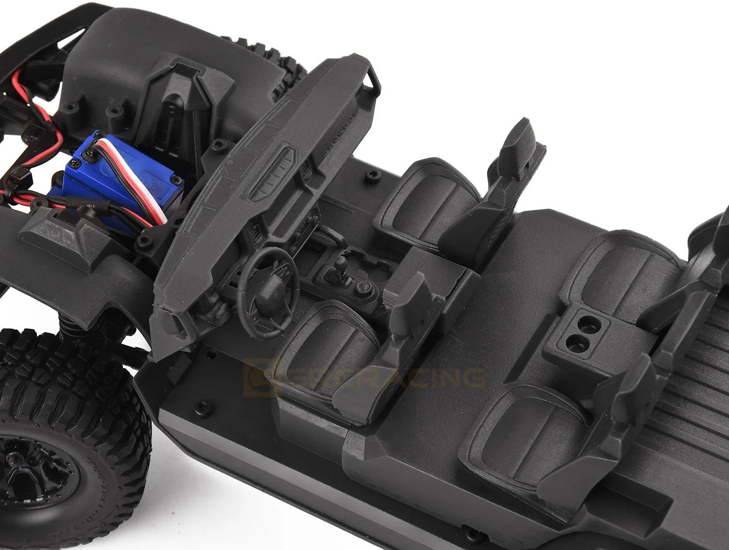 1/18 Innenraum 3D-Druck Sitze/Mittel konsole/Kotflügel für Traxxas Trx4-m Bronco Trx4m RC Crawler Auto Upgrade Zubehör – Detail 8