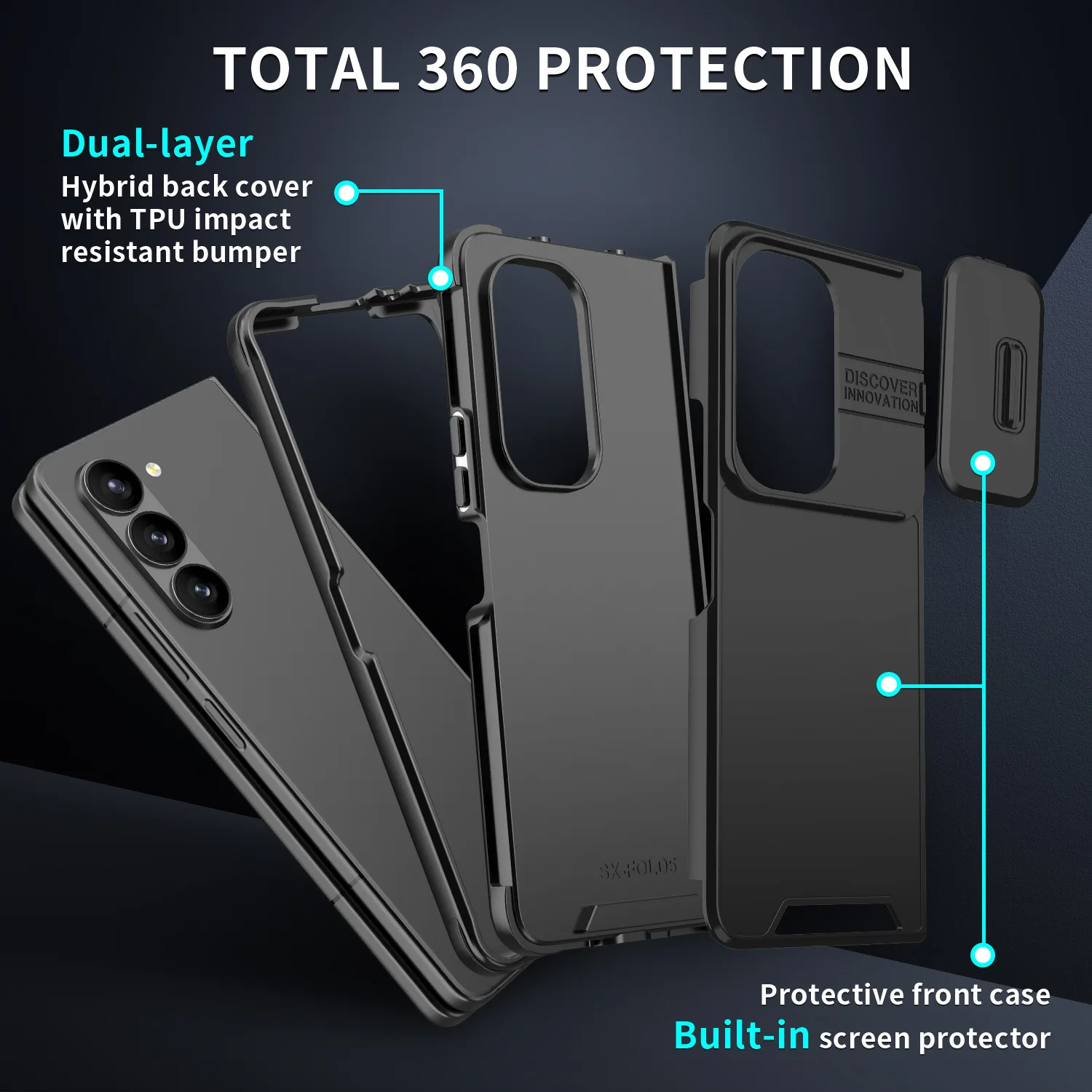 الشريحة حماية الكاميرا درع المغناطيسي ل Magsafe جراب هاتف لسامسونج Z أضعاف 7 6 غطاء ل غالاكسي Z أضعاف 7 ZFold 7 6 5 4 5G