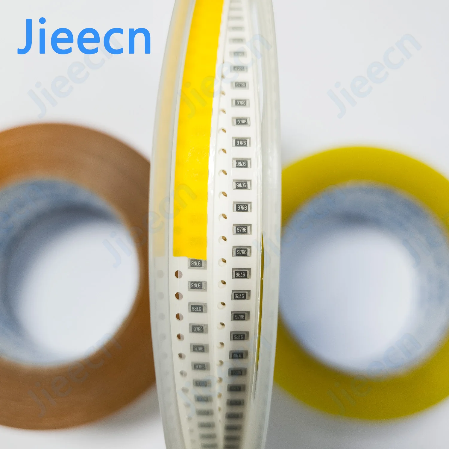 Jieecn-Résistance d'trading ent SMD, 5000 pièces, 1206 F, 1%, 6R-7.55K, 1/4W, 499R, 510R, 97.6R, 100R, 110R, 910R, 1K, 1.1K, 4.99K, 49.9K, 976R, 9.76K, ohm, 3216