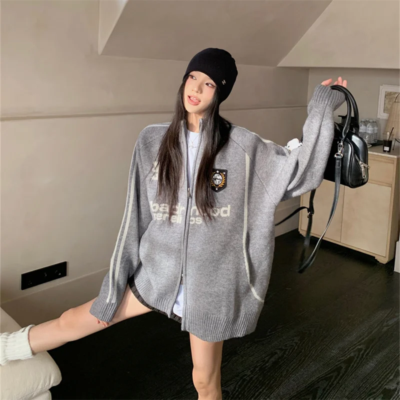 

Dongguan Daliang High-End Knitwear Cardigan Spring Autumn Outerwear No Pilling New 2025 South Oil Knitted irt