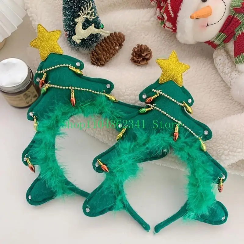 

5asd рождественские аксессуары для волос, праздничные повязки на голову, милые рождественские шляпы, топперы