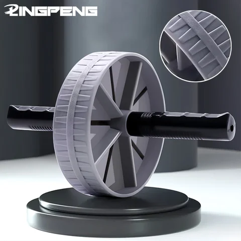 1PC Workout Roller Wheel Non-slip Abdominal Wheel No Noise Abdominal Trainer Exercise Wheel Strengthen Muscle Exercise Equipment