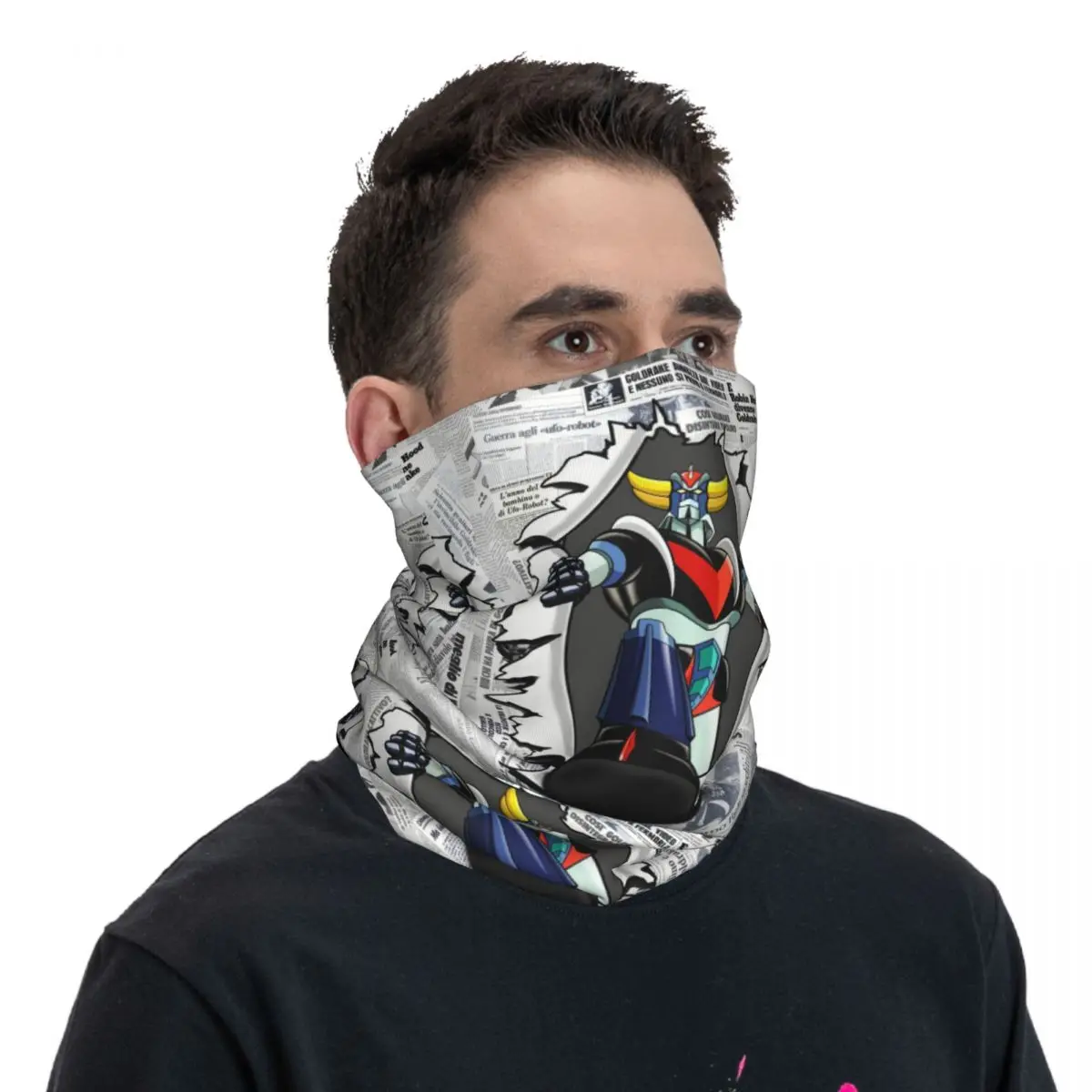 Mascarilla de poliéster para cuello, bufanda de Manga