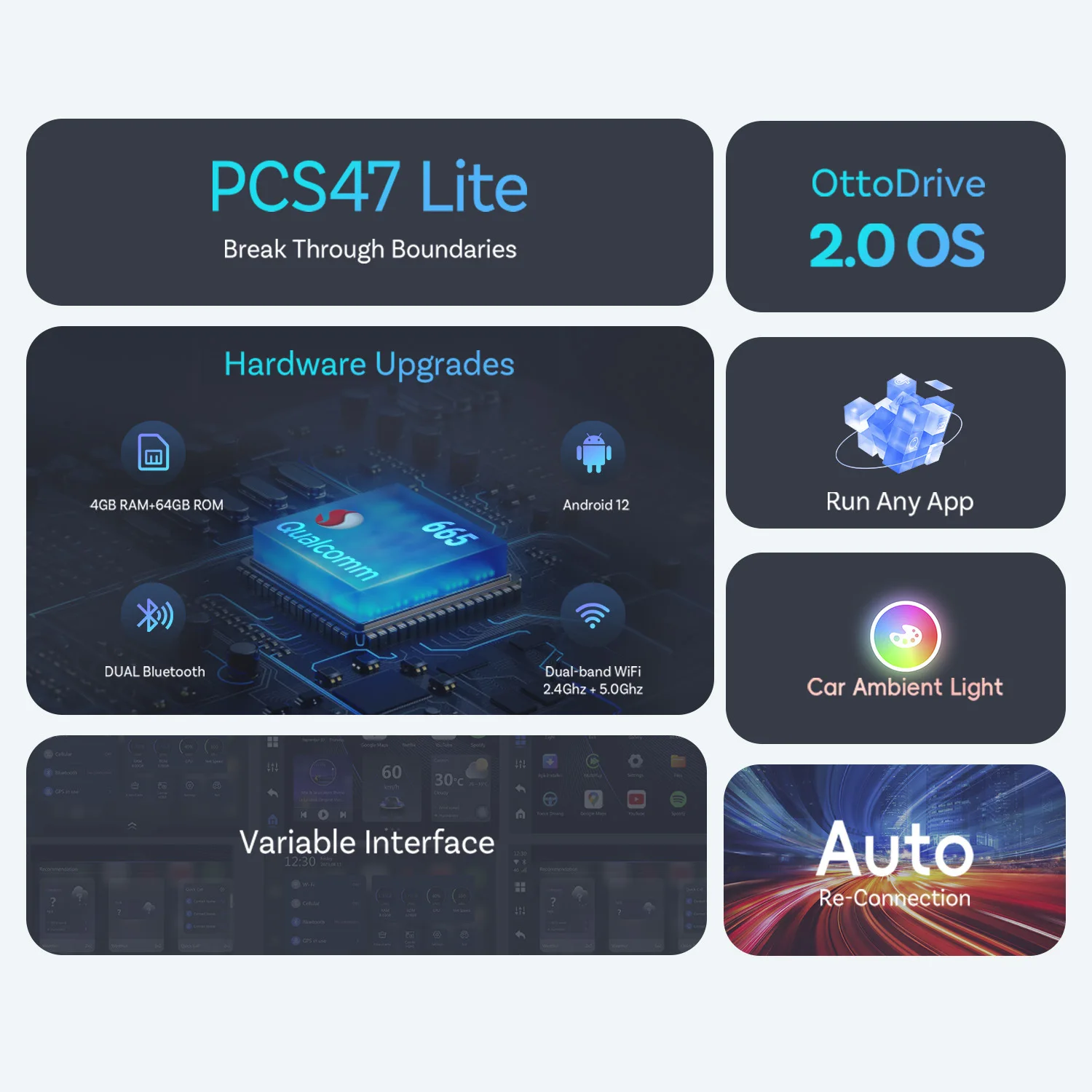 Car Aibox Comes with A SIM Card, Android Car Machine Interconnection Box Wired To Wireless Carplay