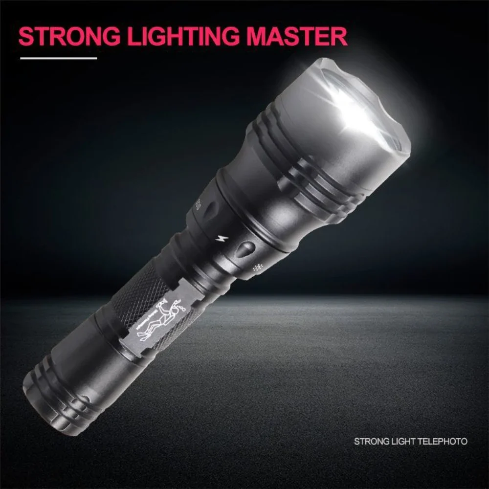 Super Bright Diving Flashlight with Magnetic Switch 3000lm XHP50.2 LED Torch 21700 Battery