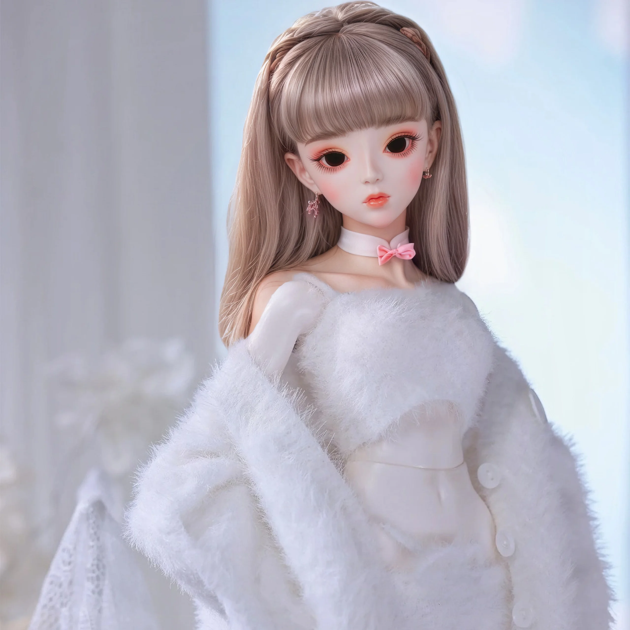 

Куклы в масштабе 1/3, полный комплект куклы, детская игрушка, коллекция-сюрприз, случайная одежда, обувь и аксессуары для головы.