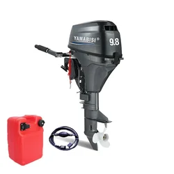 4 Stroke 9.8hp Outboard Motor Engine Long Shaft Manual Start Boat Engine For Sale Compatible