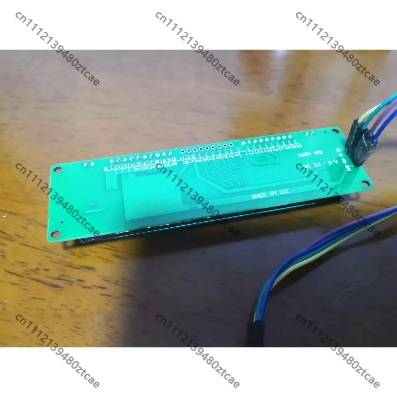 Serial Port VFD Display Module, 10-Digit Digital VFD Screen, Serial Data Input Display Module