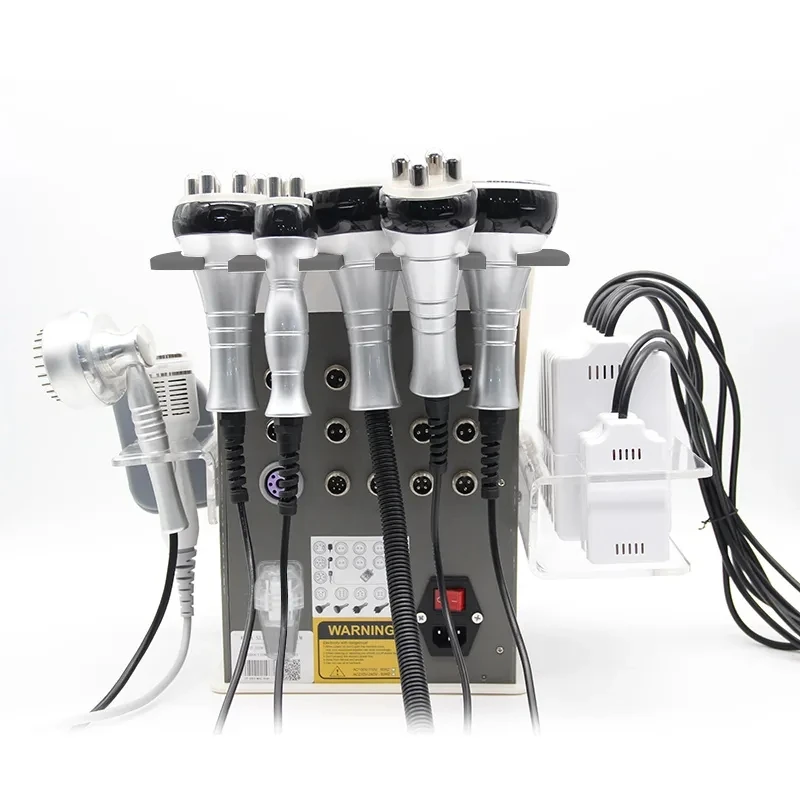 New Arrival 9 In 1 40K Kim 8 z EMS Patch ultradźwiękowa kawitacja próżniowa RF redukcja cellulitu Laser Lipo odchudzanie SPA Machin