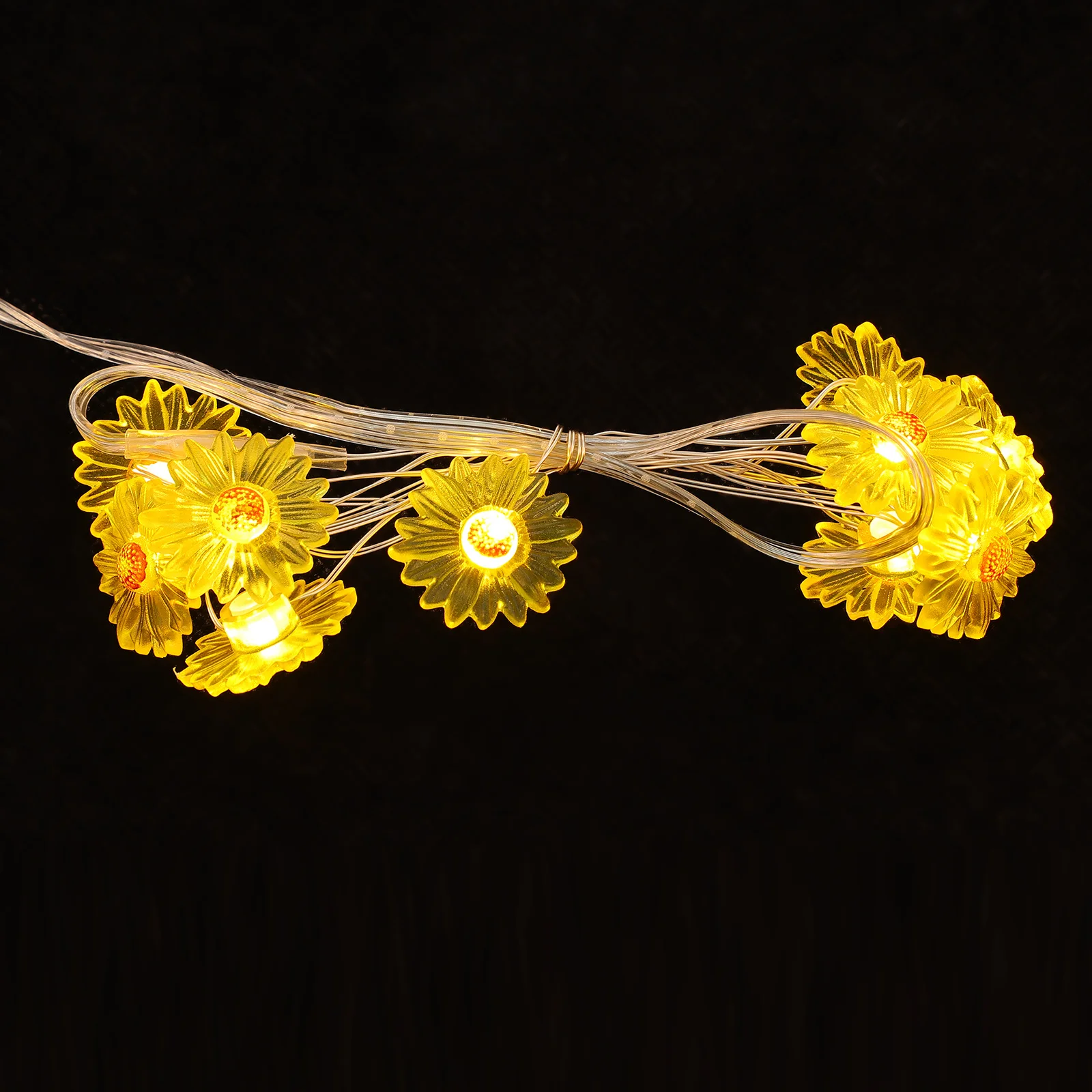 10 Small Daisy LED String Lights Cute Fairy String Light Party Bedroom Decorative Lamp Warm Atmosphere Fairy LED Lamp