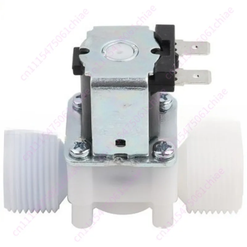 6-Minute Water Inlet Solenoid Valve, Plastic Normally Closed Solenoid Valve, Parallel Threads At Both Ends