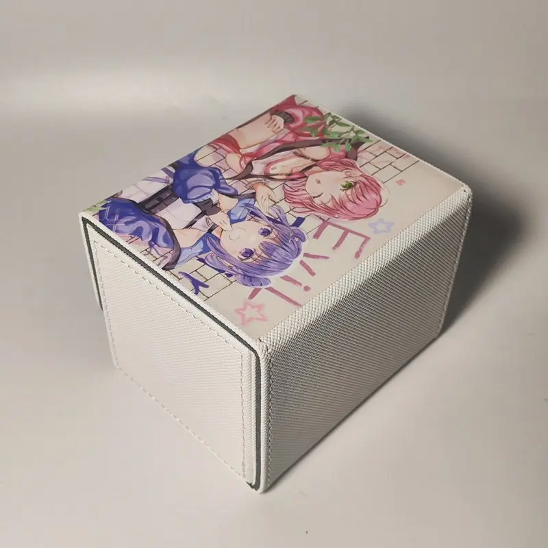 Ю-Ги-О! Кожаный короб для карт Evil Twin Ki-sikil PTCG DIY большой емкости утолщенный хранения коллекционных аниме-карт