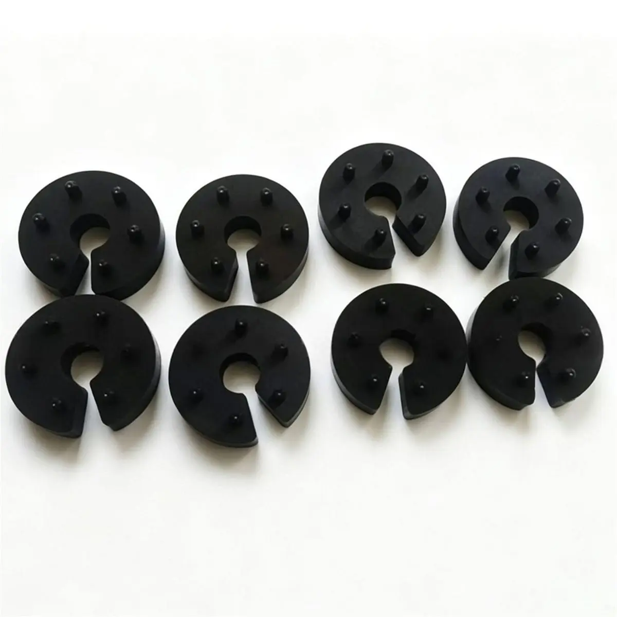 8Pcs Spring Travel Limiter Federwegbegrenzer, Motorcycle Suspension Travel Stop Spacer for Suspension Repair Replacement