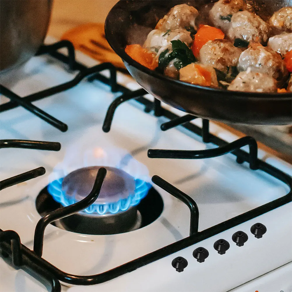 

32Pcs Anti-Slip Rubber Feet Gas Range Stable Replacement Burner Foot Pads Gas Stove Accessory Rubber Feet Pads