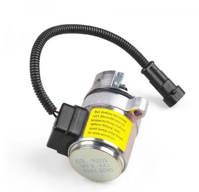 04287583 New Fuel Shutdown Shut Off Solenoid Valve 0428-7583 0428-7116 12V For Deutz Engine 1011 2011 Stop solenoid Flameout