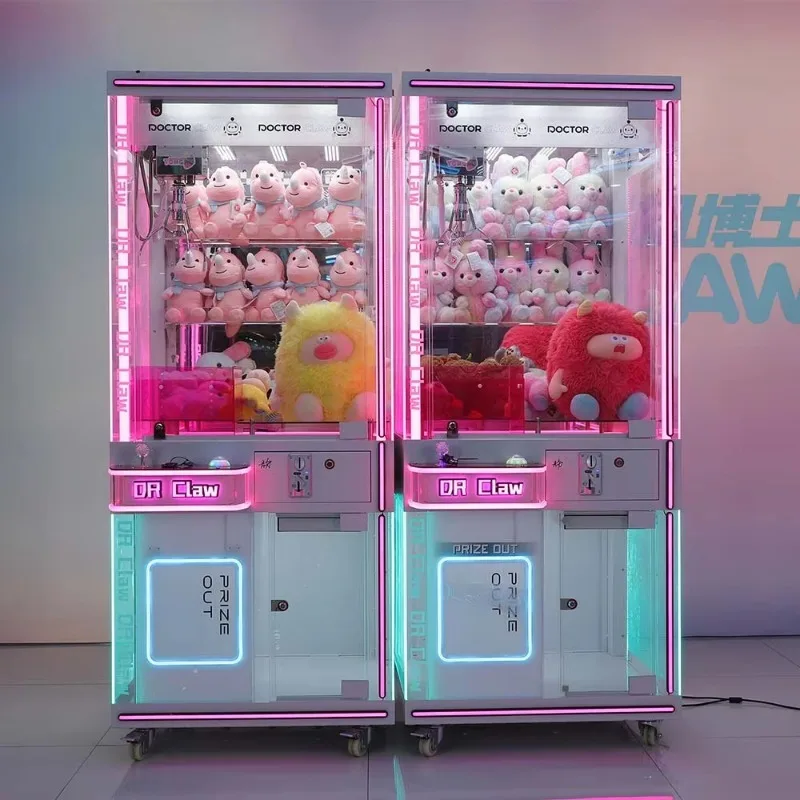 Commercial Claw Vending Machine Full Transparency Design for Store Doll Machine