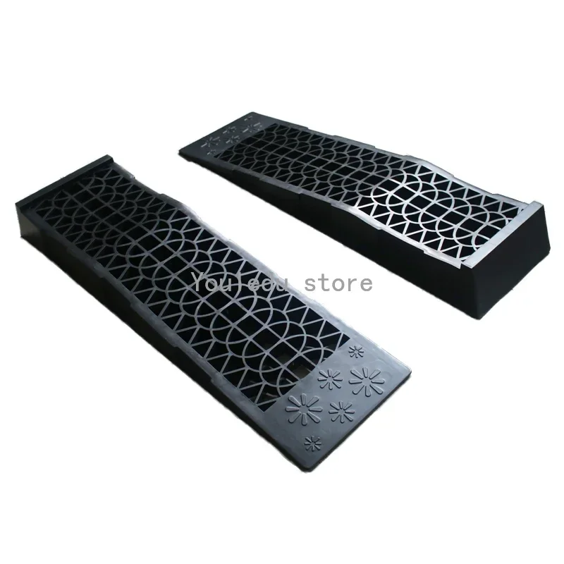 5000KG Capacity Heavy Duty Car Ramps 70cm Plastic Portable Loading Access Ramps Lift Repair Maintenance Jack Tool 2pcs/Pair