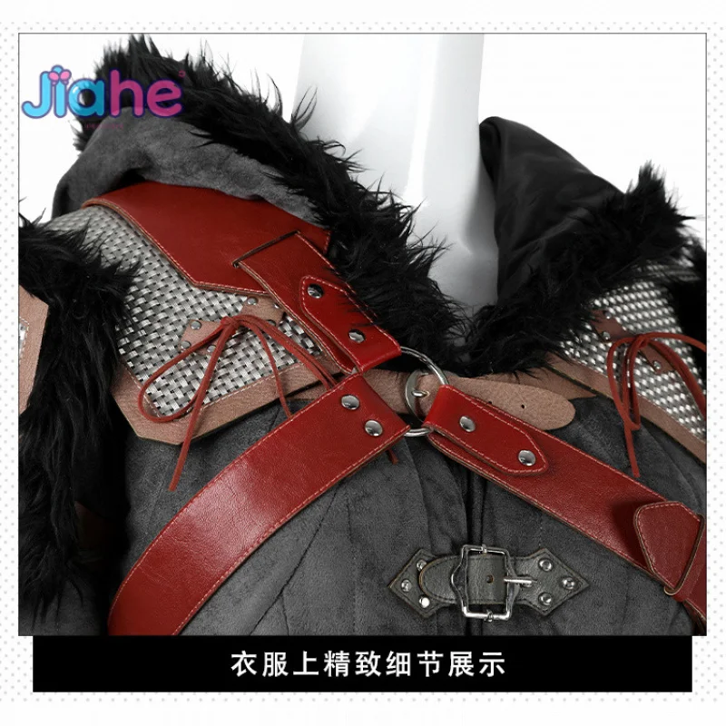 أزياء ويتشر 4 وايلد هانت سيري التأثيرية سيريلا فيونا إلين ريانون عباءة أحذية الكتف درع الدعامة مجموعة الخيال للنساء للهالوين