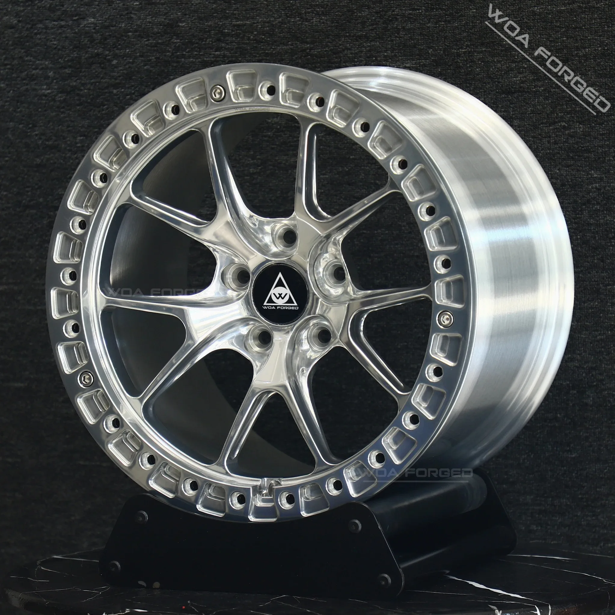 

Stylish Muscular Chrome Polishing Aluminum Forged Car Wheels beadlock 18-22 Inch 5X112 5x120 5x114.3 20mm 40mm 35mm 100mm 98mm