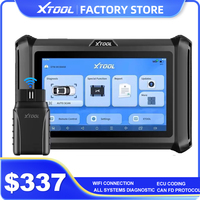 XTOOL D7W Bluetooth Diagnostic Tool All System Automotive Scanner Bi-Directional Control ECU Online Code Built in CAN FD DOIP