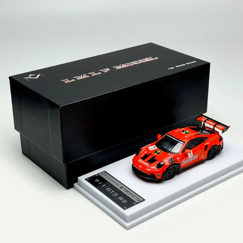 Diecast Model Car 1:64 Size Porsche 911 Alloy Car Model Porsche GT3 RS Super Car Collection Toys for Boys Gift Original Box