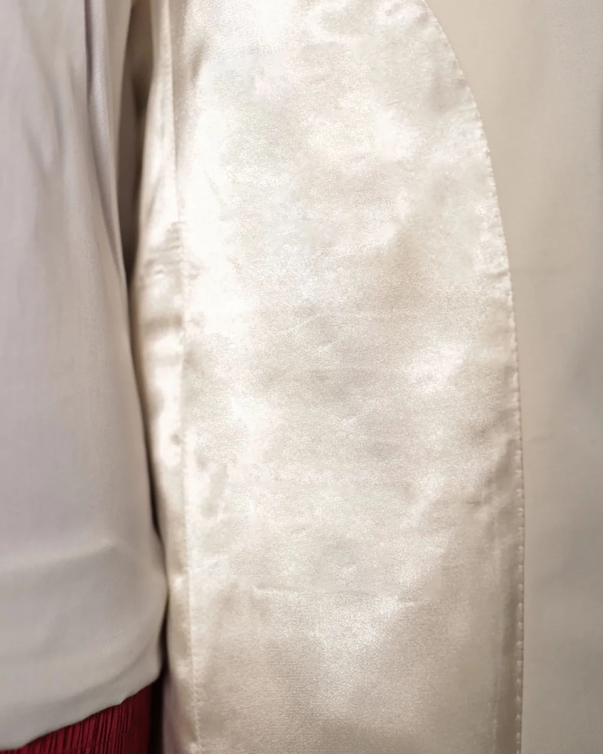 Blazer une pièce blanc imbibé pour homme, revers transparent à un bouton, smoking d'affaires coupe couvertes, costume sur mesure pour marié de mariage formel, zones me