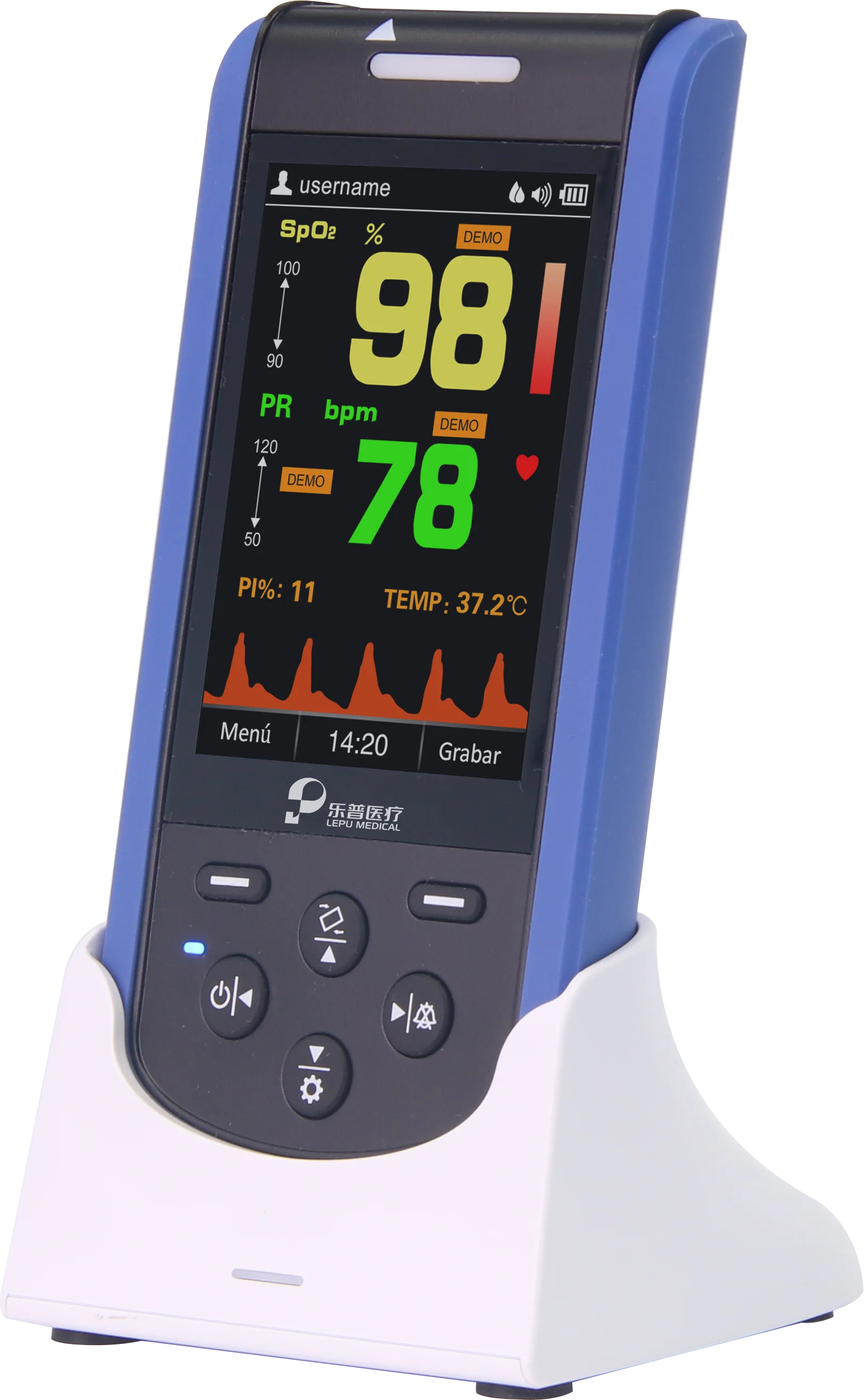 SP-20 Veterinary Instrument Animal Health Veterinary Equipment Animal Use Handheld Pulse Oximeter