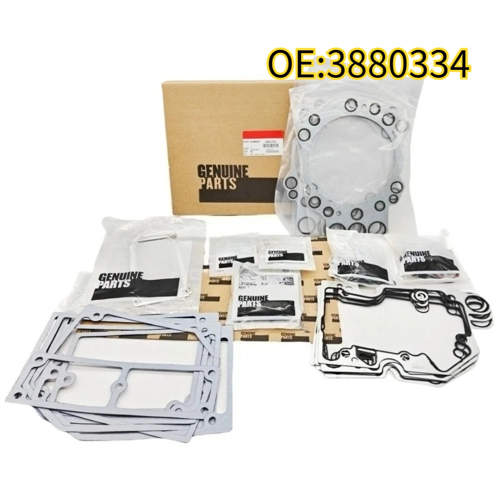 

For 3880334 New Engines Cylinder Head Upper Gasket Kit For Cummins 6-Cyl 19.0 K19 KT19 KTA19