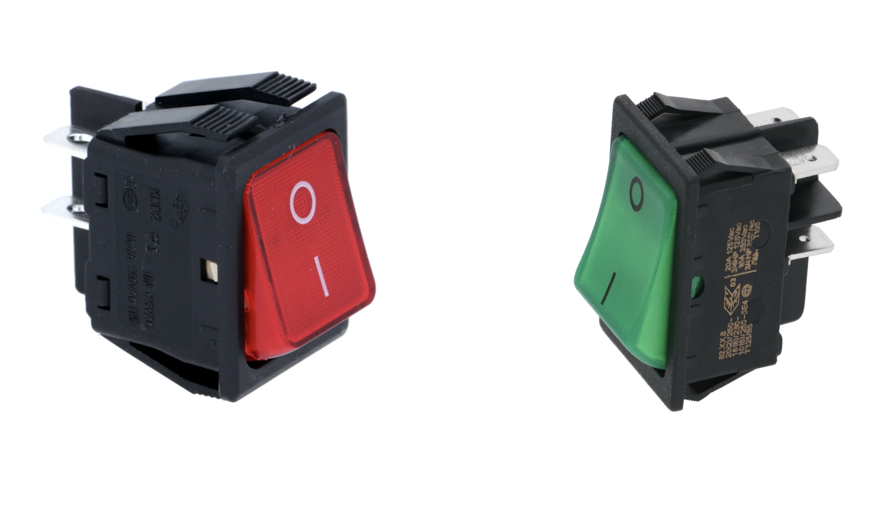 Interruptor bipolar Pavoni RED 16A 250V, máquina de café expresso profissional ( 435061 r)