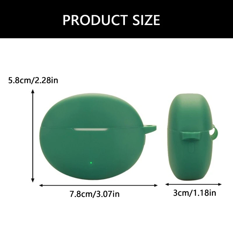 حافظة حماية مرنة لسماعات الأذن اللاسلكية OnePlus Buds 4، حافظة حماية من السيليكون الناعم، غطاء مقاوم للغبار والصدمات
