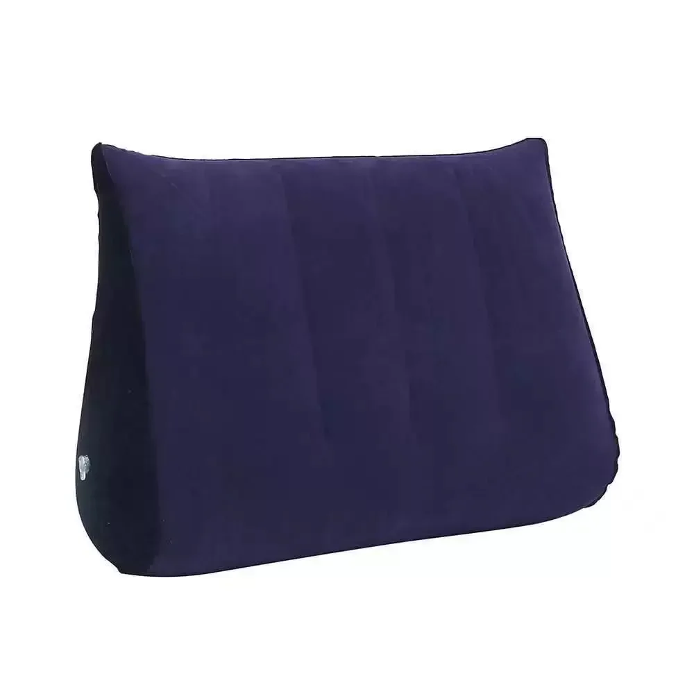 Inflatable Wedge Pillow Love Intercourse Cushion 18 Adult Sexuality Position Couple Body Support Cushion Air Triangular Pillow image 5