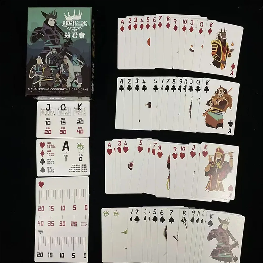 

Настольная игра «Регуцид» 2025 года, карточная многопользовательская совместная головоломка, покер, новая игра, повседневная вечеринка, игра