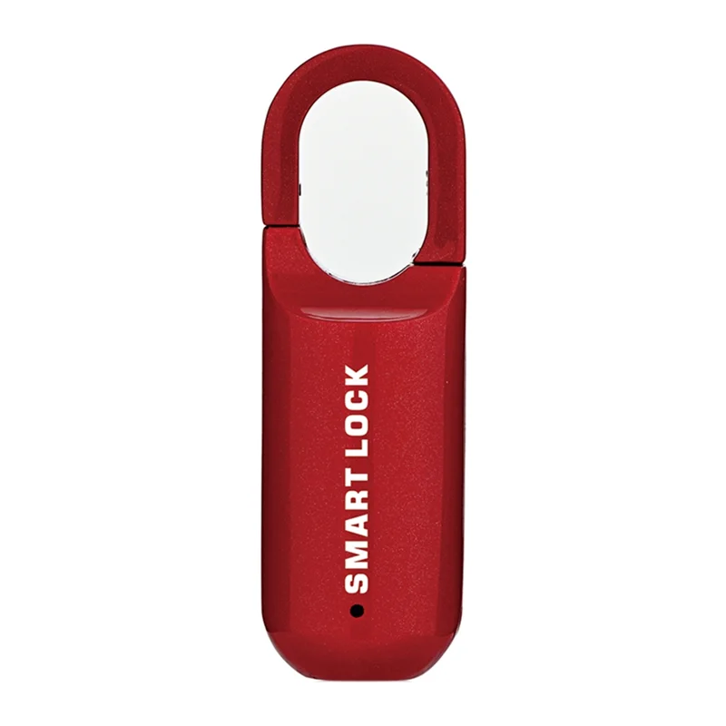 AED7-Fingerprint Padlock M01 Anti-Theft Smart Door Lock Keyless USB Rechargeable Security For Home Bike Locker