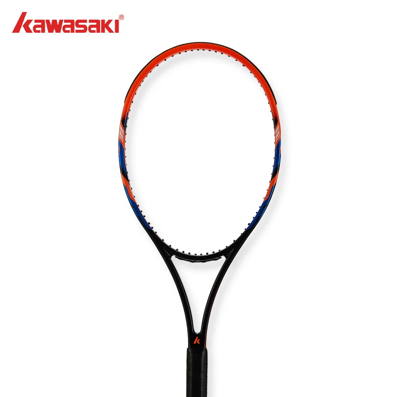 Kawasaki CRAZE X520/590 100% Carton Fiber Tennis Racket 55-62LBS UN-Strung Female Mens Tennis Professional Tennis Racket