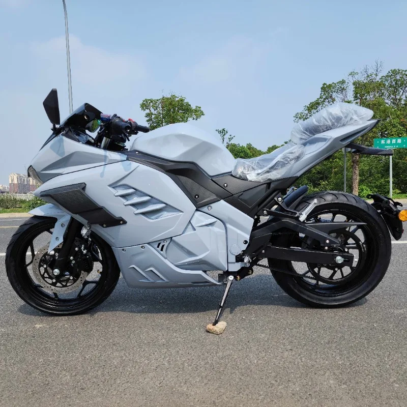 STLF 8000W Central Belt Motor 72V Lithium Battery Support Custom Electric Motorcycles