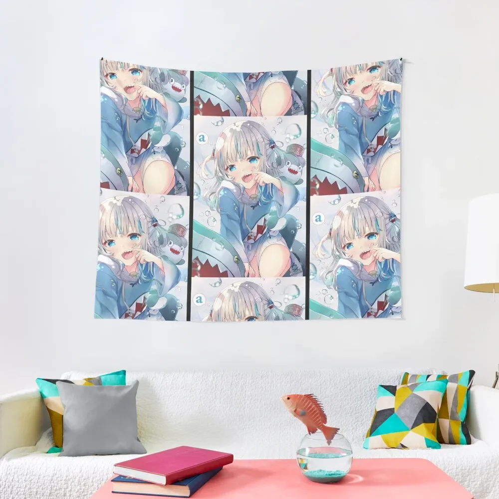 

Gawr Gura Hololive Premium Tapestry Hanging Wall Bedroom Deco Tapestry
