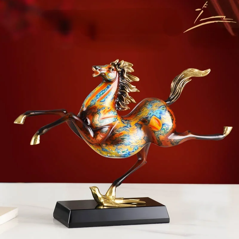 Color Sculpture Crafts Decoration Art Horse