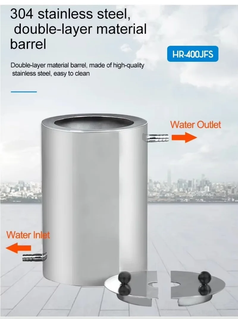 IKEME Square Tube Type Emulsifying Disperser laboratory High Shear Homogenizer Cosmetic Cream Resin Paint Dispersing Machine