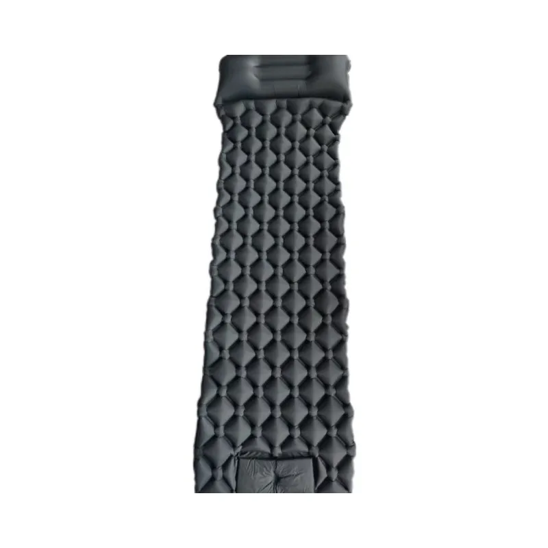 Inflatable hiking sleeping pad (features a foot-pump inflation design, tear-resistant honeycomb air cells, and a space-saving drawstring storage bag); ideal for lightweight hikers and suitable for the beach, overnight camping, and picnics. camping - view 6