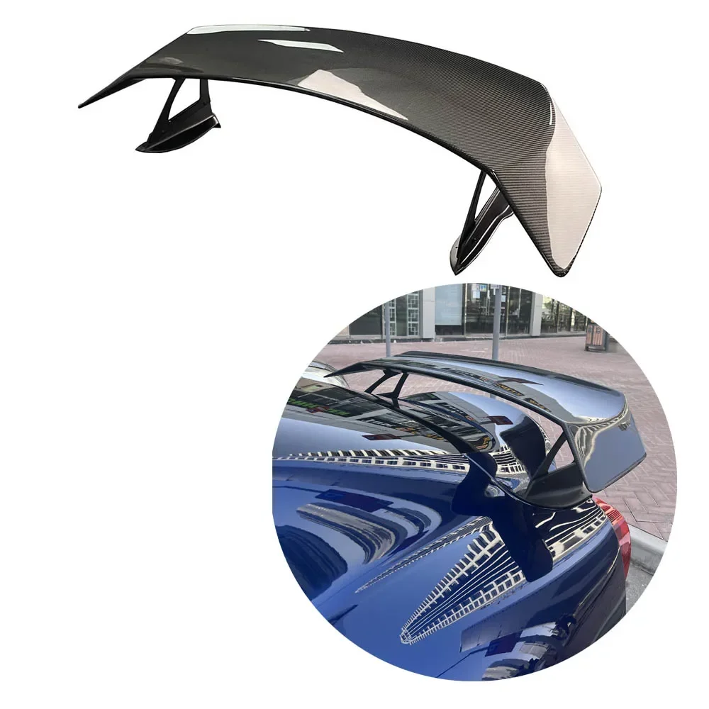 High Quality Carbon Fiber V Style Carbon Rear Trunk Wing Fits for GR Supra A90 A91 MKV Rear Wing