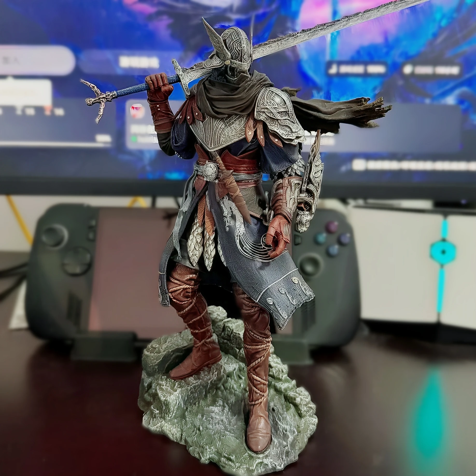 

Игровая периферия Eldenfahl Ring Dark Lord's Landing Tracker Collection Ограниченная серия Ручная модель Орнамент Статуя