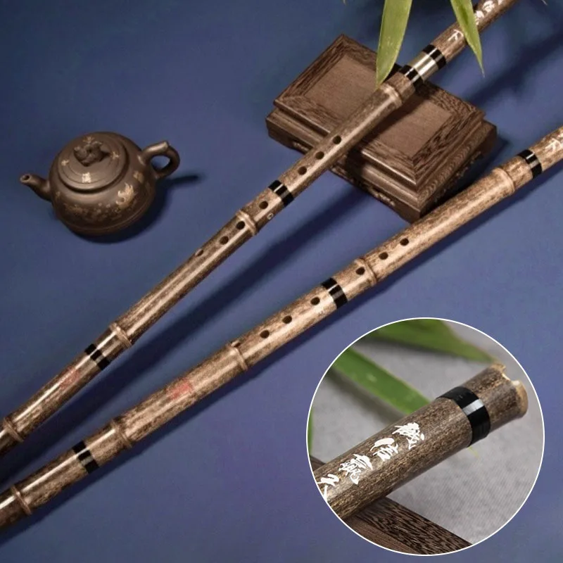 

8 Holes Professional Xiao G/F Key Vertical Blowing Bamboo Flute Beginner Adult Playing Xiao Chinese Ethnic Musical Instruments